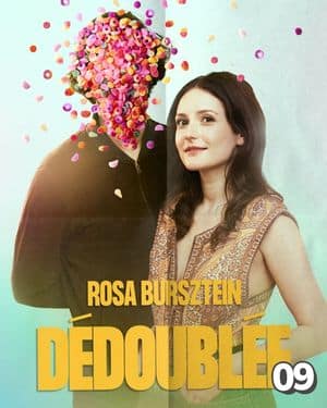 Affiche du spectacle de Rosa Bursztein : Dédoublée (classé 9e)