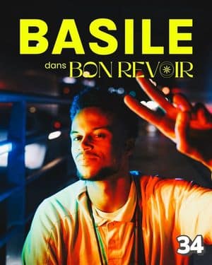 Affiche du spectacle de Basile : Bon revoir (classé 34e)
